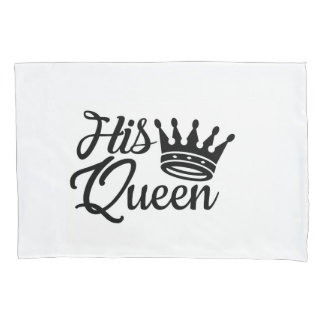 Seine Königin Paare Single Pillowcase Kissenbezug