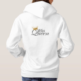Seine Königin, Q auf vorderer Tasche Hoodie