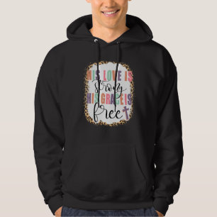 Seine Liebe ist stark, seine Gnade ist frei jesus Hoodie