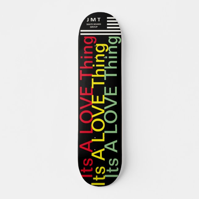 SEINE LIEBE JMT 7 3/4" Skateboard Deck (Vorne)