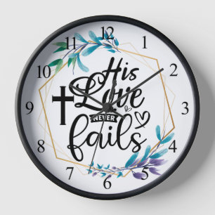 Seine Liebe versagt nie Uhr