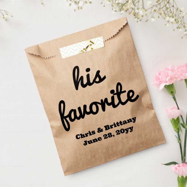 Seine Lieblingssendung als Begrüßungsgast Süßigkei Geschenktütchen (Versiegelt)