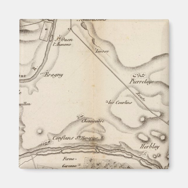 Seine, l'Oise Magnet (Vorne)