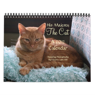 Seine Majestät der Kalender der Katzen-2012