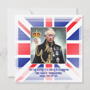 Seine Majestät König Charles III Einladung