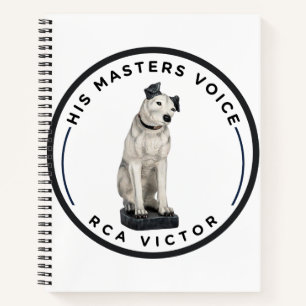 Seine Master-Stimme RCA Victor Notizbuch