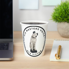 Seine Master-Stimme RCA Victor Pappbecher