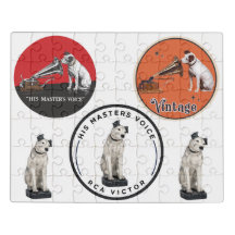 Seine Master's Voice Logo Collage