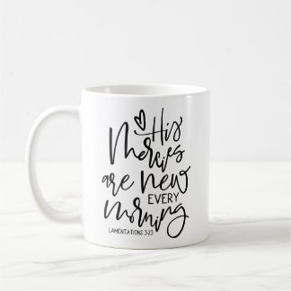 Seine Meriten sind New Scripture Coffee Tasse