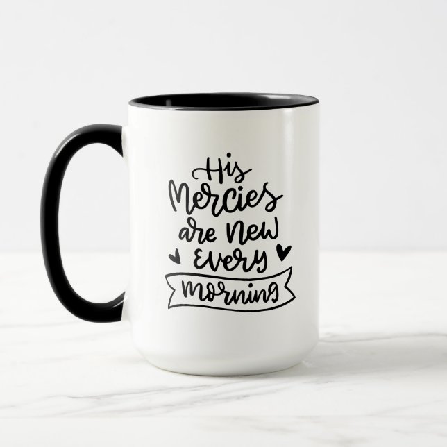 Seine Merken sind neu Christlich Tasse (Links)