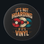 Seine Nicht-Hupe, wenn seine Vinyl Button<br><div class="desc">Nicht abhacken,  wenn ihr Vinyl-T - Shirt</div>