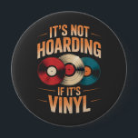 Seine Nicht-Hupe, wenn seine Vinyl Button<br><div class="desc">Nicht abhacken,  wenn ihr Vinyl-T - Shirt</div>