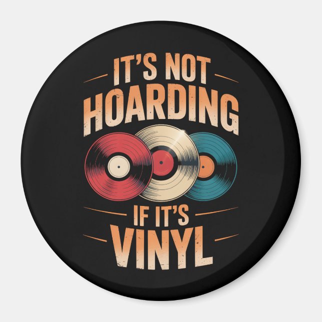 Seine Nicht-Hupe, wenn seine Vinyl Magnet (Vorne)