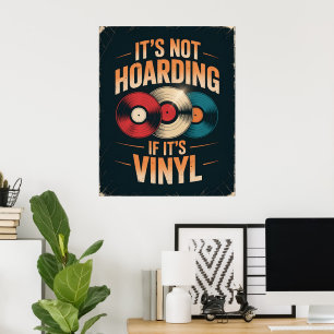 Seine Nicht-Hupe, wenn seine Vinyl Poster