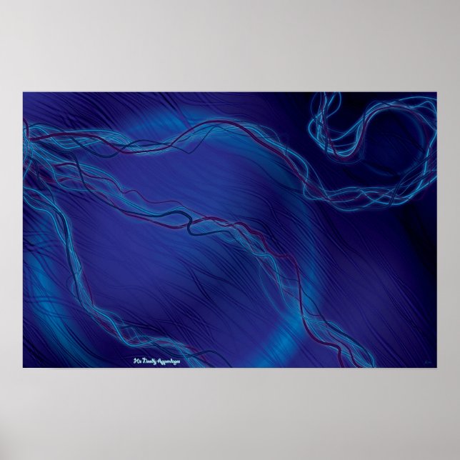 Seine noodly Appendys Poster (Vorne)