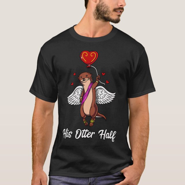 Seine Otter-Hälfte T-Shirt (Vorderseite)
