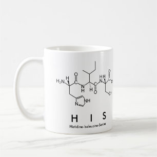 Seine Peptidname-Tasse Kaffeetasse