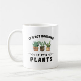 Seine Pflanze nicht zu hüllen, wenn er zu Gärtnern Kaffeetasse