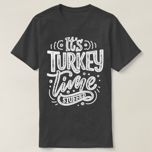 seine Putenzeit voll T-Shirt (Design vorne)