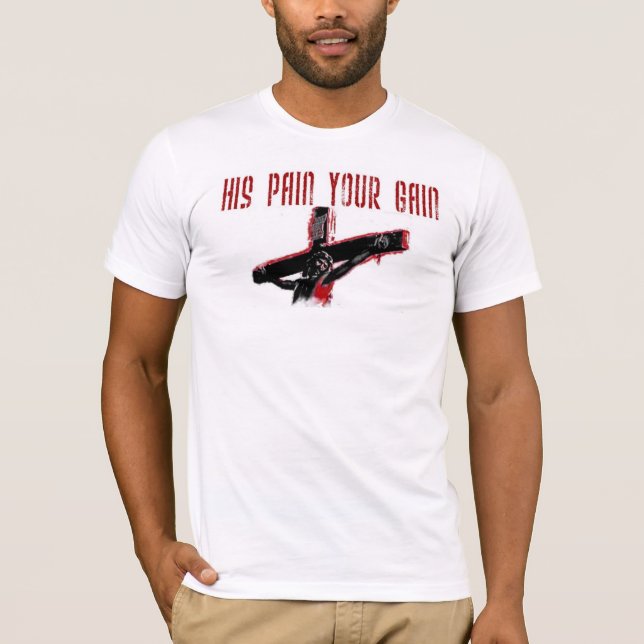 seine Schmerz T-Shirt (Vorderseite)