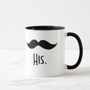 "Seine" Schnurrbart-Tasse Tasse