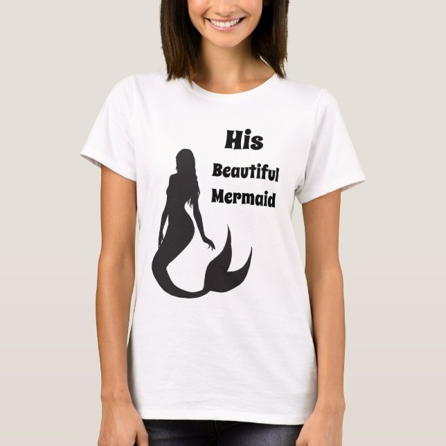 Seine schöne Meerjungfrau T-Shirt (Vorderseite)