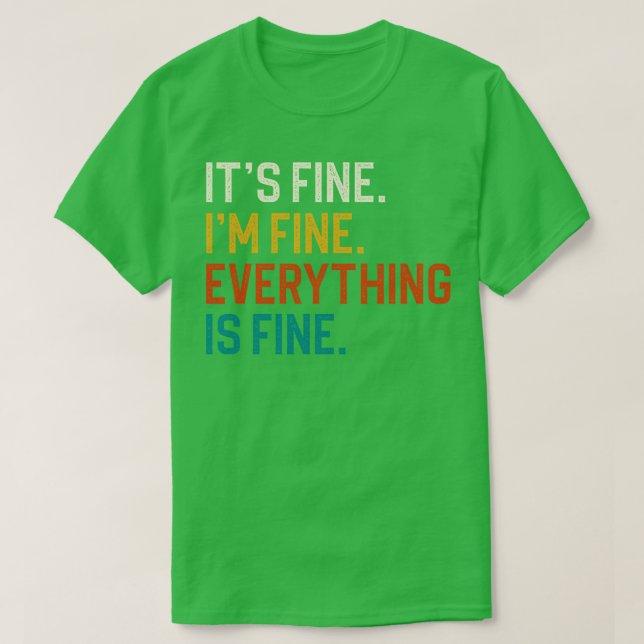 Seine Schönheit im Schönen alles ist gut T-Shirt (Design vorne)