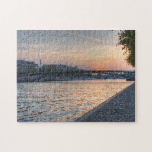 Seine sunset