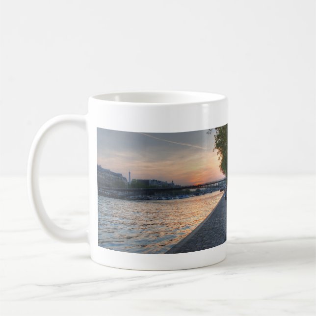 Seine sunset kaffeetasse (Links)