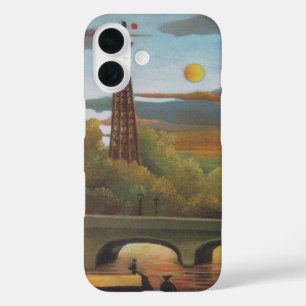 Seine und Eiffelturm bei Sonnenuntergang von Henri title_seo2
