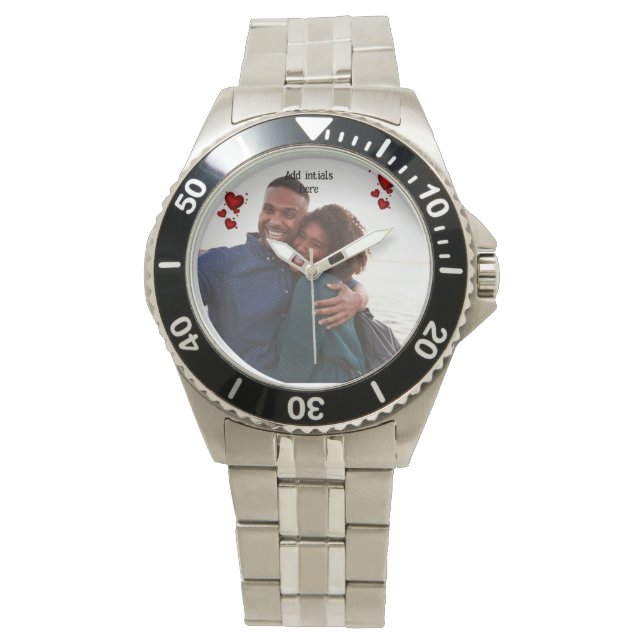 Seine und ihre Adventure Watches für Paare Armbanduhr (Vorderseite)