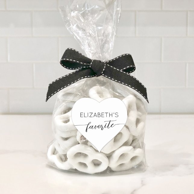 Seine und ihre Lieblings-Bonbons Herz-Aufkleber (Von Creator hochgeladen)