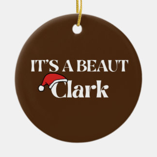 Seine verbaute Clark Keramik Ornament