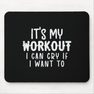 Seine Workout-Fitness, die ich für Spaß beim Spiel Mousepad