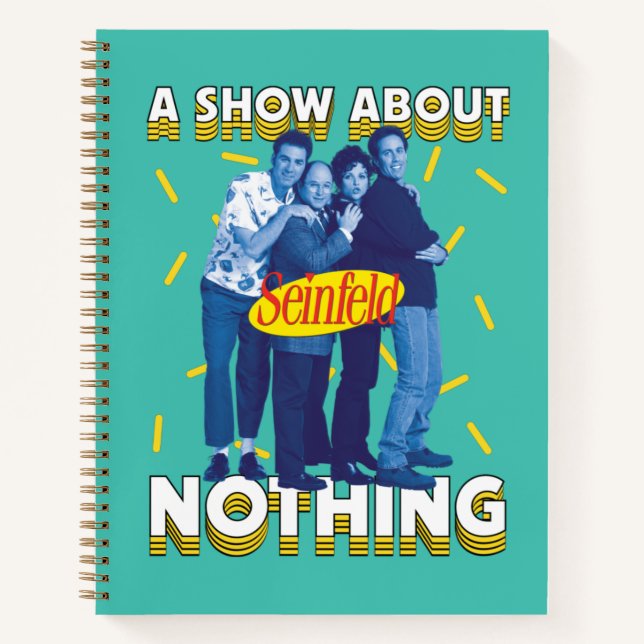 Seinfeld | A Show About Nothing Notizbuch (Vorderseite)