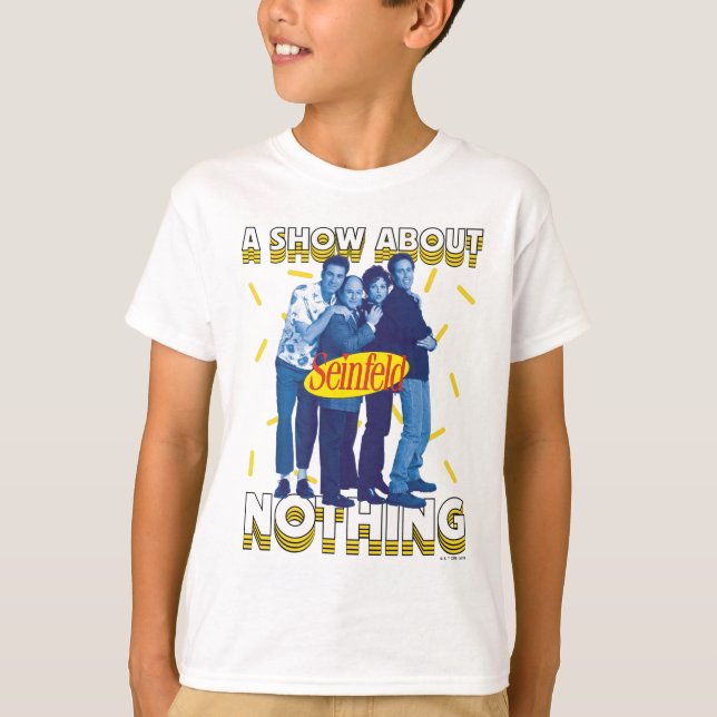 Seinfeld | A Show About Nothing T-Shirt (Vorderseite)