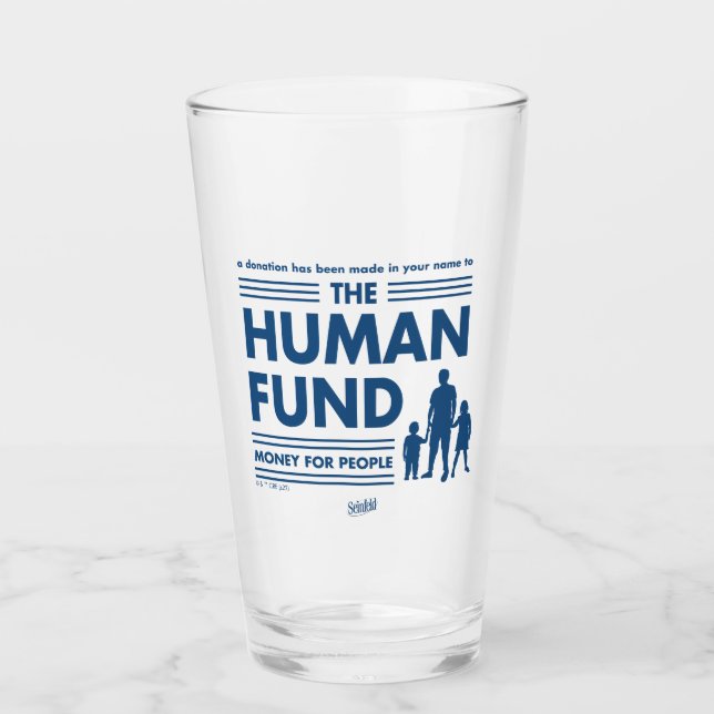 Seinfeld | Der Humanfonds Glas (Vorderseite)