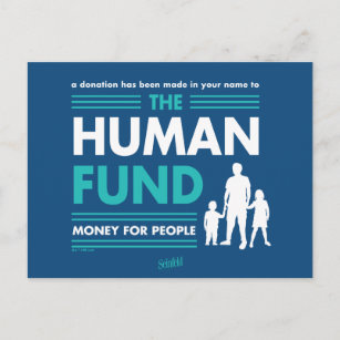 Seinfeld   Der Humanfonds Postkarte