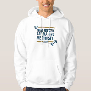 Seinfeld   "Diese Bretzels" Typografie Graphic Hoodie