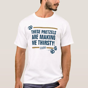 Seinfeld   "Diese Bretzels" Typografie Graphic T-Shirt