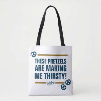 Seinfeld | "Diese Bretzels" Typografie Graphic Tasche