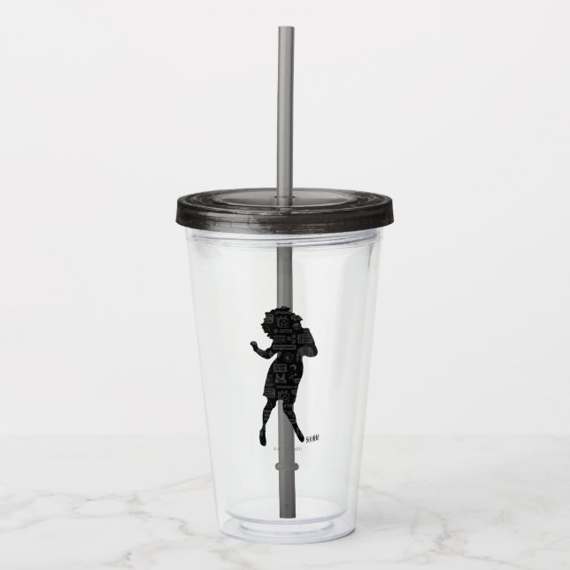 Seinfeld | Elaine Dance Silhouette Acryltrinkbecher (Vorderseite)