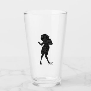 Seinfeld Elaine Dance Silhouette Glas