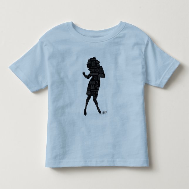 Seinfeld | Elaine Dance Silhouette Kleinkind T-shirt (Vorderseite)