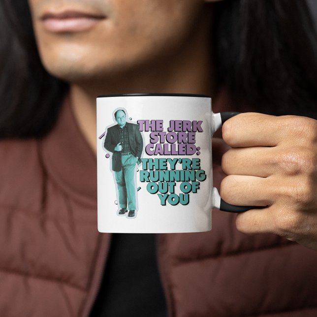 Seinfeld | George Costanza "Der Jerk Store angeruf Tasse (Person holding mug)