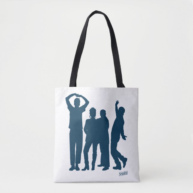 Seinfeld | Group Silhouette Graphic Tasche (Vorderseite)