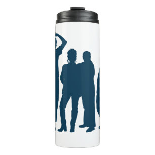 Seinfeld Group Silhouette Graphic Thermosbecher