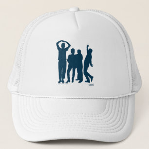 Seinfeld Group Silhouette Graphic Truckerkappe