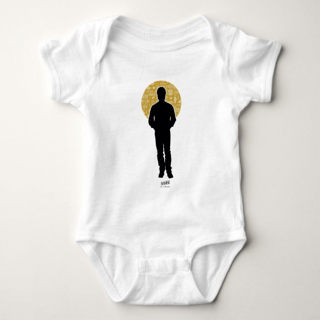 Seinfeld | Jerry Seinfeld Silhouette Baby Strampler (Vorderseite)