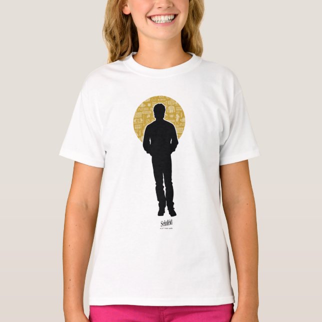 Seinfeld | Jerry Seinfeld Silhouette T-Shirt (Vorderseite)